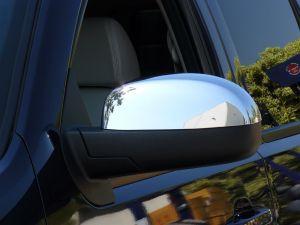 Накладки на зеркала хромированные (верхняя часть) для Chevrolet Tahoe 2007-2014
